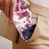 Voltuna Dėklas „Crimson Marble Flow“ su MagSafe Apple iPhone 13-17 modeliams