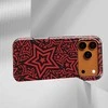 Voltuna Dėklas „Crimson Starburst“ su MagSafe Apple iPhone 13-17 modeliams