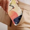 Voltuna Dėklas „Crimson Sun Crane“ su MagSafe Apple iPhone 13-17 modeliams