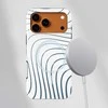 Voltuna Dėklas „Curved Horizon Stripes“ su MagSafe Apple iPhone 13-17 modeliams