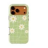 Voltuna Dėklas „Daisy Dream Grid“ su MagSafe Apple iPhone 13-17 modeliams
