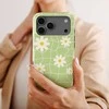Voltuna Dėklas „Daisy Dream Grid“ su MagSafe Apple iPhone 13-17 modeliams