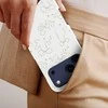 Voltuna Dėklas „Delicate Sketch Ribbons“ su MagSafe Apple iPhone 13-17 modeliams