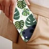 Voltuna Dėklas „Diamond Monstera Pattern“ su MagSafe Apple iPhone 13-17 modeliams
