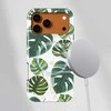 Voltuna Dėklas „Diamond Monstera Pattern“ su MagSafe Apple iPhone 13-17 modeliams