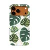 Voltuna Dėklas „Diamond Monstera Pattern“ su MagSafe Apple iPhone 13-17 modeliams