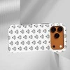 Voltuna Dėklas „Diamond Sketch Repeat“ su MagSafe Apple iPhone 13-17 modeliams