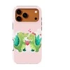 Voltuna Dėklas „Dino Sweethearts“ su MagSafe Apple iPhone 13-17 modeliams
