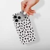 Voltuna Dėklas „Dotted Leopard Whiteout“ su MagSafe Apple iPhone 13-17 modeliams