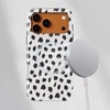 Voltuna Dėklas „Dotted Leopard Whiteout“ su MagSafe Apple iPhone 13-17 modeliams