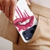 Voltuna Dėklas „Dripping Raudona Lips“ su MagSafe Apple iPhone 13-17 modeliams
