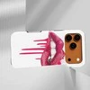 Voltuna Dėklas „Dripping Raudona Lips“ su MagSafe Apple iPhone 13-17 modeliams