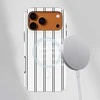 Voltuna Dėklas „Dual Pinstripes“ su MagSafe Apple iPhone 13-17 modeliams