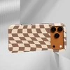 Voltuna Dėklas „Earthy Flow Check“ su MagSafe Apple iPhone 13-17 modeliams