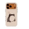 Voltuna Dėklas „Earthy Stroke Frog“ su MagSafe Apple iPhone 13-17 modeliams