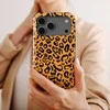 Voltuna Dėklas „Ember Leopard Glow“ su MagSafe Apple iPhone 13-17 modeliams