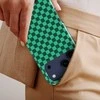 Voltuna Dėklas „Emerald Checkerboard“ su MagSafe Apple iPhone 13-17 modeliams