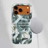 Voltuna Dėklas „Emerald Frost Mosaic“ su MagSafe Apple iPhone 13-17 modeliams