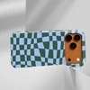 Voltuna Dėklas „Emerald Wave Grid“ su MagSafe Apple iPhone 13-17 modeliams