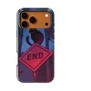 Voltuna Dėklas „End of the Road Cat“ su MagSafe Apple iPhone 13-17 modeliams