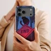 Voltuna Dėklas „End of the Road Cat“ su MagSafe Apple iPhone 13-17 modeliams