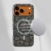 Voltuna Dėklas „Espresso Bean Sketch“ su MagSafe Apple iPhone 13-17 modeliams