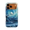 Voltuna Dėklas „Eternal Tsunami Wave“ su MagSafe Apple iPhone 13-17 modeliams