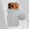 Voltuna Dėklas „Fine Vertical Texture“ su MagSafe Apple iPhone 13-17 modeliams
