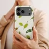 Voltuna Dėklas „Floating Lemon Leaves“ su MagSafe Apple iPhone 13-17 modeliams