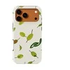Voltuna Dėklas „Floating Lemon Leaves“ su MagSafe Apple iPhone 13-17 modeliams