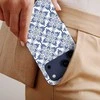 Voltuna Dėklas „Floral Indigo Tapestry“ su MagSafe Apple iPhone 13-17 modeliams