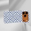 Voltuna Dėklas „Floral Indigo Tapestry“ su MagSafe Apple iPhone 13-17 modeliams