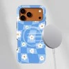 Voltuna Dėklas „Floral Sky Check“ su MagSafe Apple iPhone 13-17 modeliams