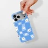 Voltuna Dėklas „Floral Sky Check“ su MagSafe Apple iPhone 13-17 modeliams