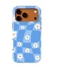 Voltuna Dėklas „Floral Sky Check“ su MagSafe Apple iPhone 13-17 modeliams