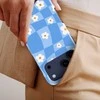 Voltuna Dėklas „Floral Sky Check“ su MagSafe Apple iPhone 13-17 modeliams