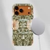 Voltuna Dėklas „Floral Whispers in Stone“ su MagSafe Apple iPhone 13-17 modeliams