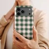 Voltuna Dėklas „Forest Plaid Chic“ su MagSafe Apple iPhone 13-17 modeliams