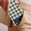 Voltuna Dėklas „Forest Plaid Chic“ su MagSafe Apple iPhone 13-17 modeliams