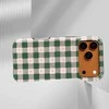Voltuna Dėklas „Forest Plaid Chic“ su MagSafe Apple iPhone 13-17 modeliams