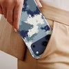 Voltuna Dėklas „Frost Navy Camo“ su MagSafe Apple iPhone 13-17 modeliams