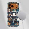 Voltuna Dėklas „Ghost &amp; Pumpkin Chronicles“ su MagSafe Apple iPhone 13-17 modeliams