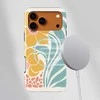 Voltuna Dėklas „Golden Breeze Flower“ su MagSafe Apple iPhone 13-17 modeliams