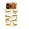 Voltuna Dėklas „Golden Cheetah Stance“ su MagSafe Apple iPhone 13-17 modeliams