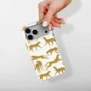 Voltuna Dėklas „Golden Cheetah Stance“ su MagSafe Apple iPhone 13-17 modeliams