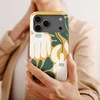 Voltuna Dėklas „Golden Orchid Frame“ su MagSafe Apple iPhone 13-17 modeliams