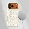 Voltuna Dėklas „Golden Palm Arches“ su MagSafe Apple iPhone 13-17 modeliams