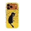 Voltuna Dėklas „Golden Solitude Cat“ su MagSafe Apple iPhone 13-17 modeliams