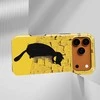 Voltuna Dėklas „Golden Solitude Cat“ su MagSafe Apple iPhone 13-17 modeliams