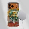Voltuna Dėklas „Golden Sunflowers in Bloom“ su MagSafe Apple iPhone 13-17 modeliams